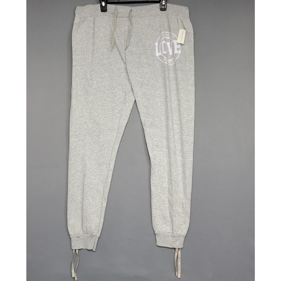 Bobbie Brooks Pants Womens 2X Plus Size Joggers Drawstring Pockets Lounge New - Picture 1 of 15